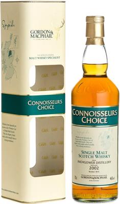 Виски шотландский «Inchgower Connoisseur's Choice» 2002 г. в подарочной упаковке