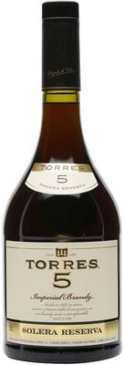 Бренди «Torres 5 Solera Reserva, 0.7 л»