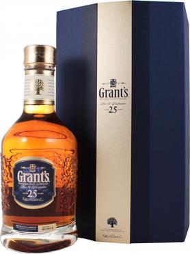 Виски шотландский «Grant's 25 Years Old» в подарочной упаковке