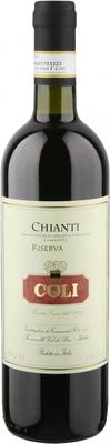 Вино красное сухое «Coli Chianti Riserva» 2013 г.