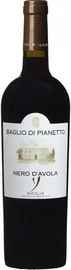 Вино красное сухое «Nero d’Avola Y Sicilia Baglio di Pianetto» 2014 г.