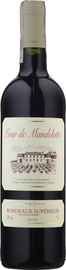 Вино красное сухое «Tour de Mandelotte Bordeaux Superieur» 2014 г.