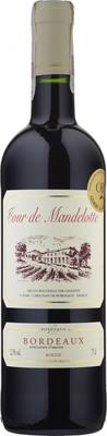 Вино красное сухое «Tour de Mandellotte Bordeaux» 2015 г.