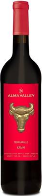 Вино красное сухое «Alma Valley Tempranillo» 2015 г.