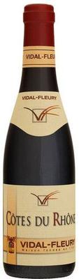 Вино красное сухое «Vidal-Fleury Cotes du Rhone, 0.375 л» 2013 г.