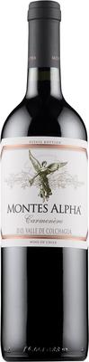 Вино красное сухое «Montes Alpha Carmenere» 2013 г.