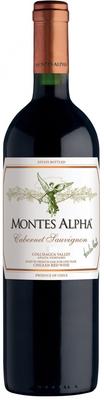 Вино красное сухое «Montes Alpha Cabernet Sauvignon» 2013 г.