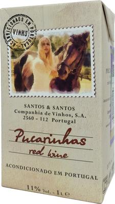 Вино столовое красное полусладкое «Pucarinhas» Тетра Пак