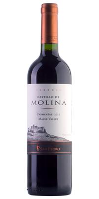Вино красное сухое «San Pedro Castillo de Molina Reserva Carmenere Maule Valley» 2014 г.