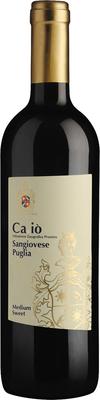 Вино красное полусладкое «Ca de Io Sangiovese Puglia Medium Sweet» 2013 г.
