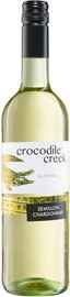 Вино столовое белое полусухое «Crocodile Creek Semillon-Chardonnay»