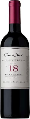 Вино красное сухое «Cono Sur Single Vineyard Cabernet Sauvignon» 2015 г.
