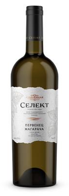 Вино белое сухое «Первенец Магарача Селект» вино с защищенным географическим указанием КубаньТаманский полуостров