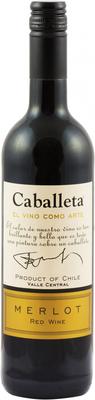 Вино красное сухое «Caballeta Merlot»