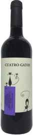 Вино столовое красное полусухое «Cuatro Gatos Garnacha»