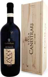 Вино красное полусухое «Amarone della Valpolicella Riserva 1888» 2004 г., в деревянной подарочной упаковке