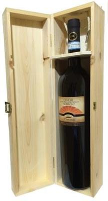 Вино красное сухое «Marrone Nebbiolo» в деревянной подарочной упаковке