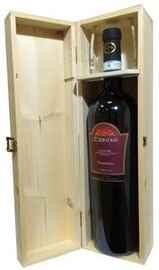 Вино красное сухое «Marrone Passione» в деревянной подарочной упаковке