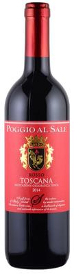 Вино красное сухое «Poggio Al Sale Toscana rosso»
