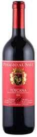 Вино красное сухое «Poggio Al Sale Toscana rosso»