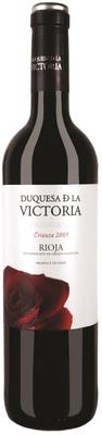 Вино красное сухое «Duquesa de la Victoria Rioja Crianza»