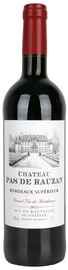 Вино красное сухое «Chateau Pas de Rauzan Bordeaux Superieur»