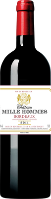 Вино красное сухое «Chateau Mille Hommes»