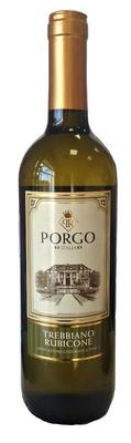 Вино белое полусухое «Porgo Trebbiano»