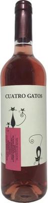 Вино розовое полусладкое «Cuatro Gatos Tempranillo Rosado»