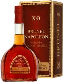 Бренди «Brandy Brunel Napoleon XO» в подарочной упаковке