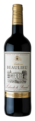 Вино красное сухое «Chateau Beaulieu Lalande de Pomerol»