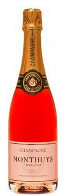 Шампанское выдержанное розовое брют «Monthuys Pere et Fils Rose Brut»