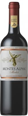 Вино красное сухое «Montes Alpha Merlot» 2013 г.