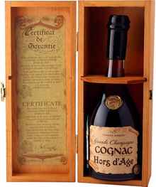 Коньяк французский «Comte Joseph Horg D Age XO» в деревянной подарочной упаковке