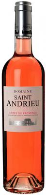 Вино розовое сухое «Domaine Saint Andrieu Cotes de Provence, 0.5 л» 2015 г.