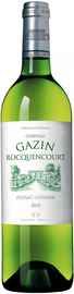 Вино бело сухое «Chateau Gazin Rocquencourt Pessac-Leognan» 2012 г.
