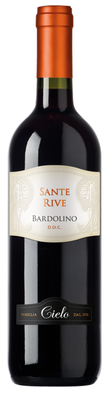 Вино красное сухое «Sante Rive Bardolino» 2016 г.