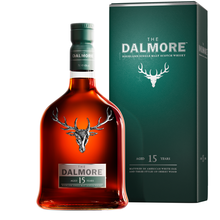 Виски шотландский «The Dalmore Aged 15 Years» в подарочной упаковке