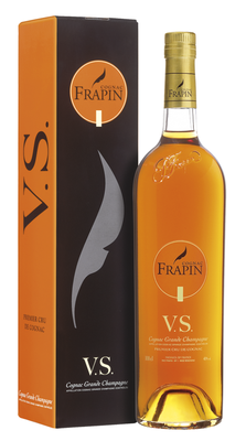 Коньяк французский «Frapin VS Luxe Grande Champagne 1er Grand Cru du Cognac, 0.7 л» в подарочной упаковке