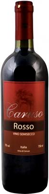 Вино красное полусухое «Tombacco Caruso Rosso Semisecco»