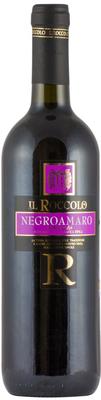 Вино красное сухое «Il Roccolo Negroamaro Salento» 2015 г.
