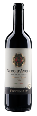 Вино красное сухое «Fontegaia Nero D'Avola» 2016 г.
