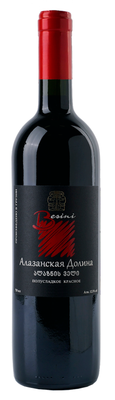Вино красное полусладкое «Besini Alazani Valley» 2016 г.
