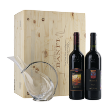 Вино красное сухое «Brunello and SummuS» набор из 2-х бутылок + декантер