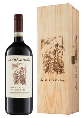 Вино красное сухое «Chianti Classico Riserva» 2009 г., в деревянной подарочной упаковке