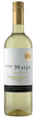 Вино белое полусухое «Vina Maipo Sauvignon Blanc/Chardonnay» 2016 г.