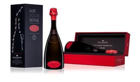 Вино игристое белое экстра брют «Bellavista Franciacorta Vittorio Moretti Reserva Extra Brut» 2008 г., в подарочной упаковке