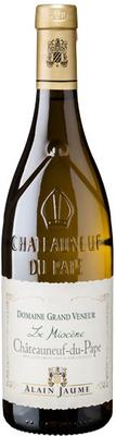 Вино белое сухое «Domaine Grand Veneur Le Miocene Blanc Chateauneuf-du-Pape» 2014 г.