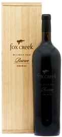 Вино красное сухое «Fox Creek Reserve Shiraz» 2008 г., в деревянной подарочной упаковке