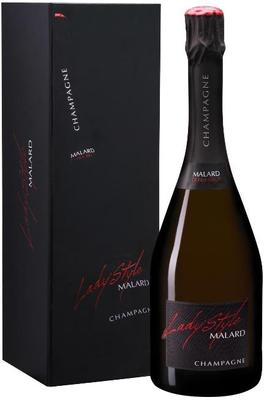 Шампанское белое экстра брют «Malard Lady Style Extra Brut» в подарочной упаковке